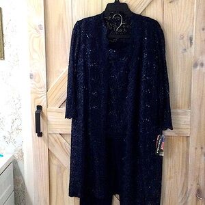 R&M Richards formal 3 pc pantsuit New with tags size 14